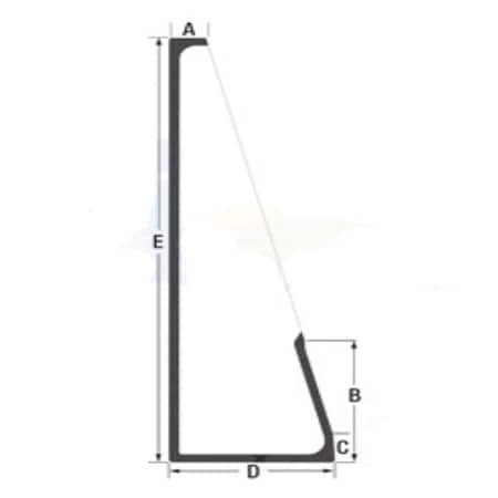 Aftermarket Left Hand Front Side Window Glass Fits John Deere Loader T230094 CAH40-0223